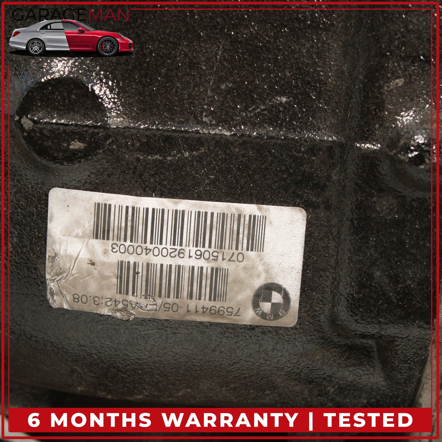 2014-2021 BMW 235i F22 RWD 3.0L Rear Axle Differential Carrier 7599411 OEM