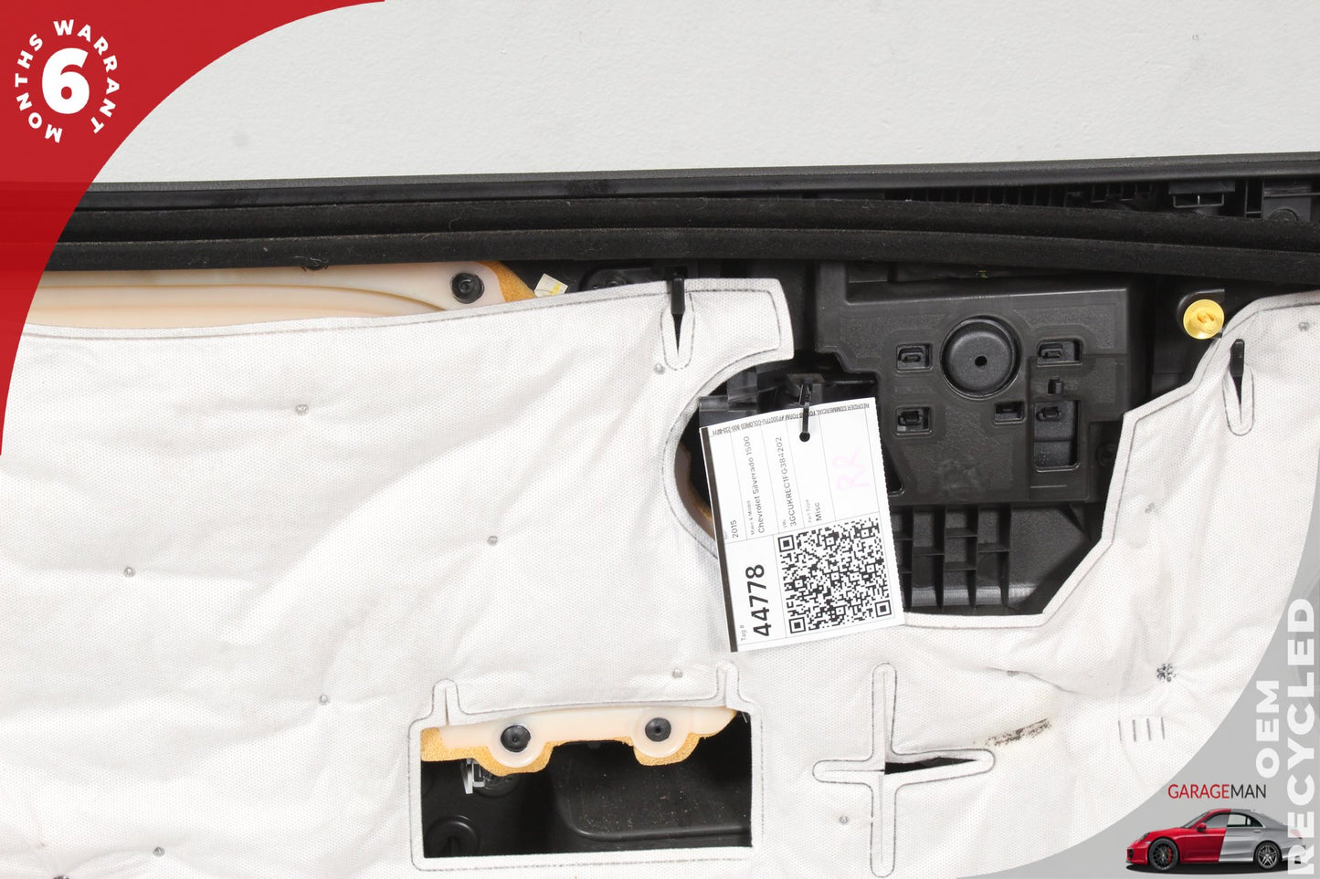 2014-2019 Chevrolet Silverado 1500 Rear Right Side Interior Door Trim Panel OEM