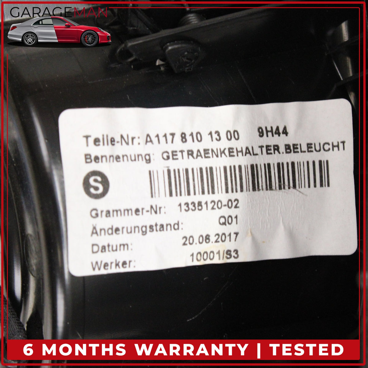 2014-2019 Mercedes-Benz CLA250 C117 AC Heater Climate Control Switch w/ Trim OEM