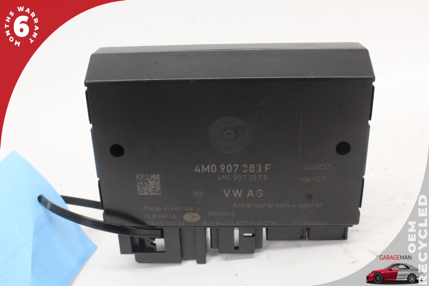 2018-2024 Audi Q5 SQ5 Rear Trailer Detection Control Module Unit 4M0907383F OEM
