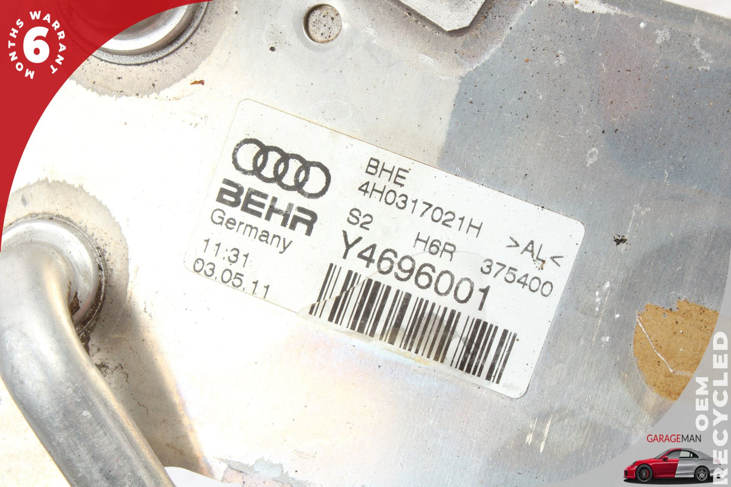 2012-2017 Audi A7 A6 Transmission Fluid Oil Cooler 4H0317021H OEM