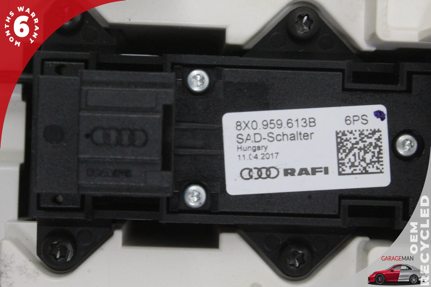 17-20 Audi A3 8V Sedan Front Overhead Dome Light Lamp 4G0947135G Genuine