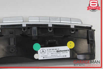 2015-2019 Mercedes-Benz C300 W205 A/C Heater Climate Control Switch 2059058813