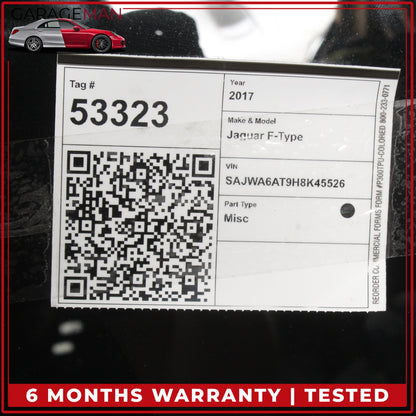 2015-2024 Jaguar F-Type X152 Coupe Panoramic Roof Glass GX53500A18AA OEM