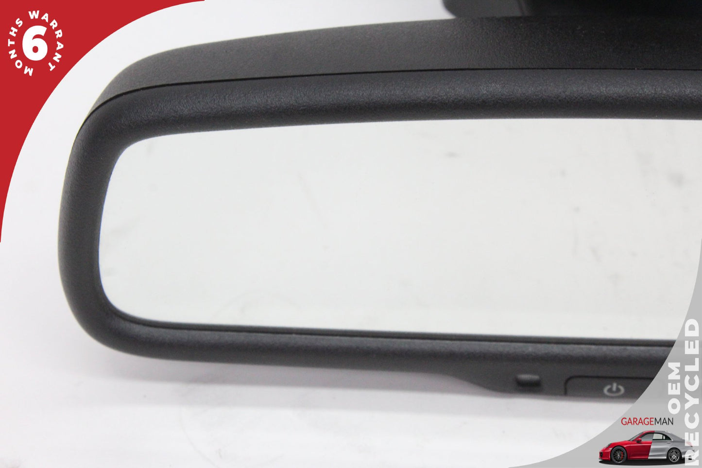 2012-2017 Fiat 500e Top Upper Rear View Mirror Black 34949799 OEM