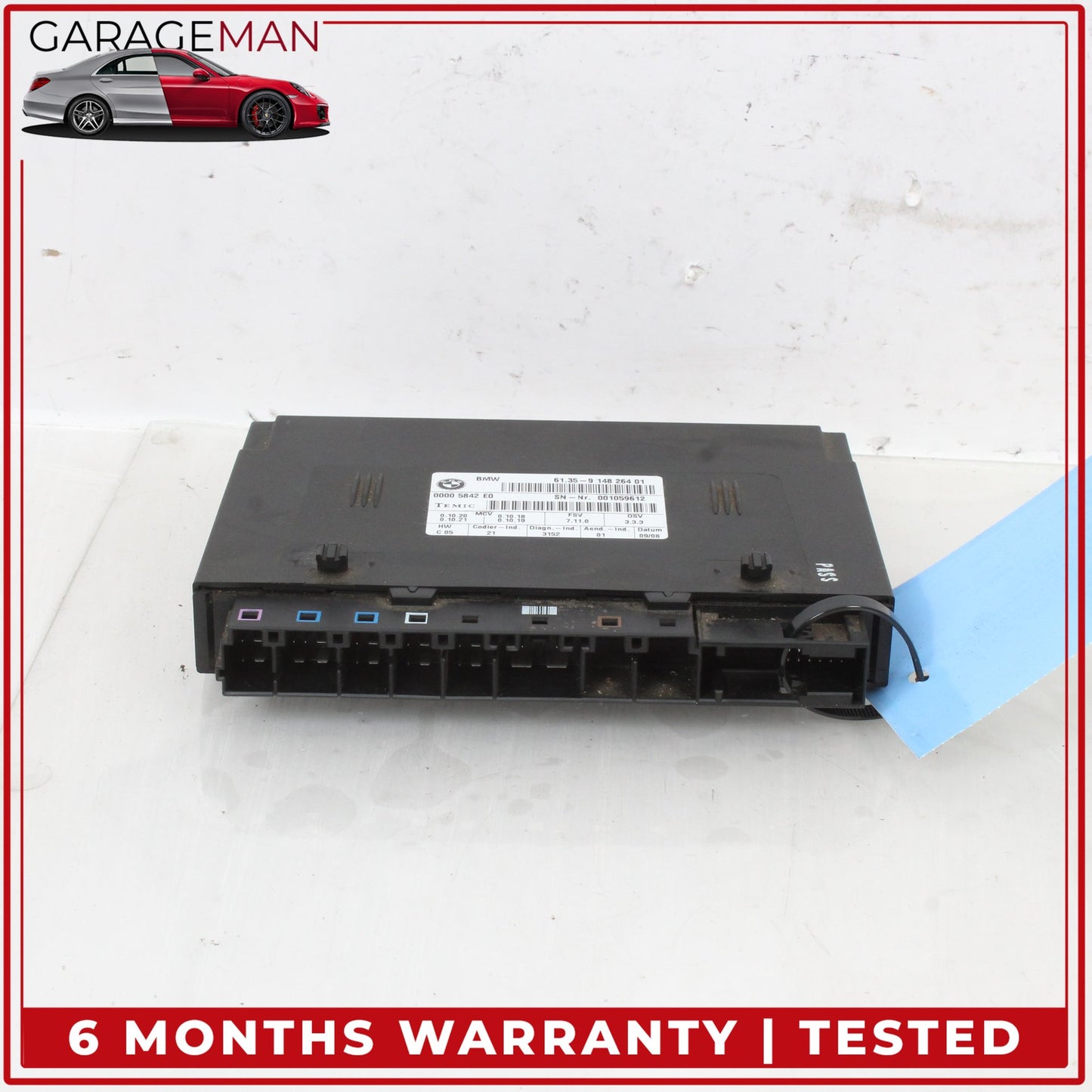 2007-2013 BMW X5 E70 Front Left or Right Side Seat Control Module 9148264 OEM