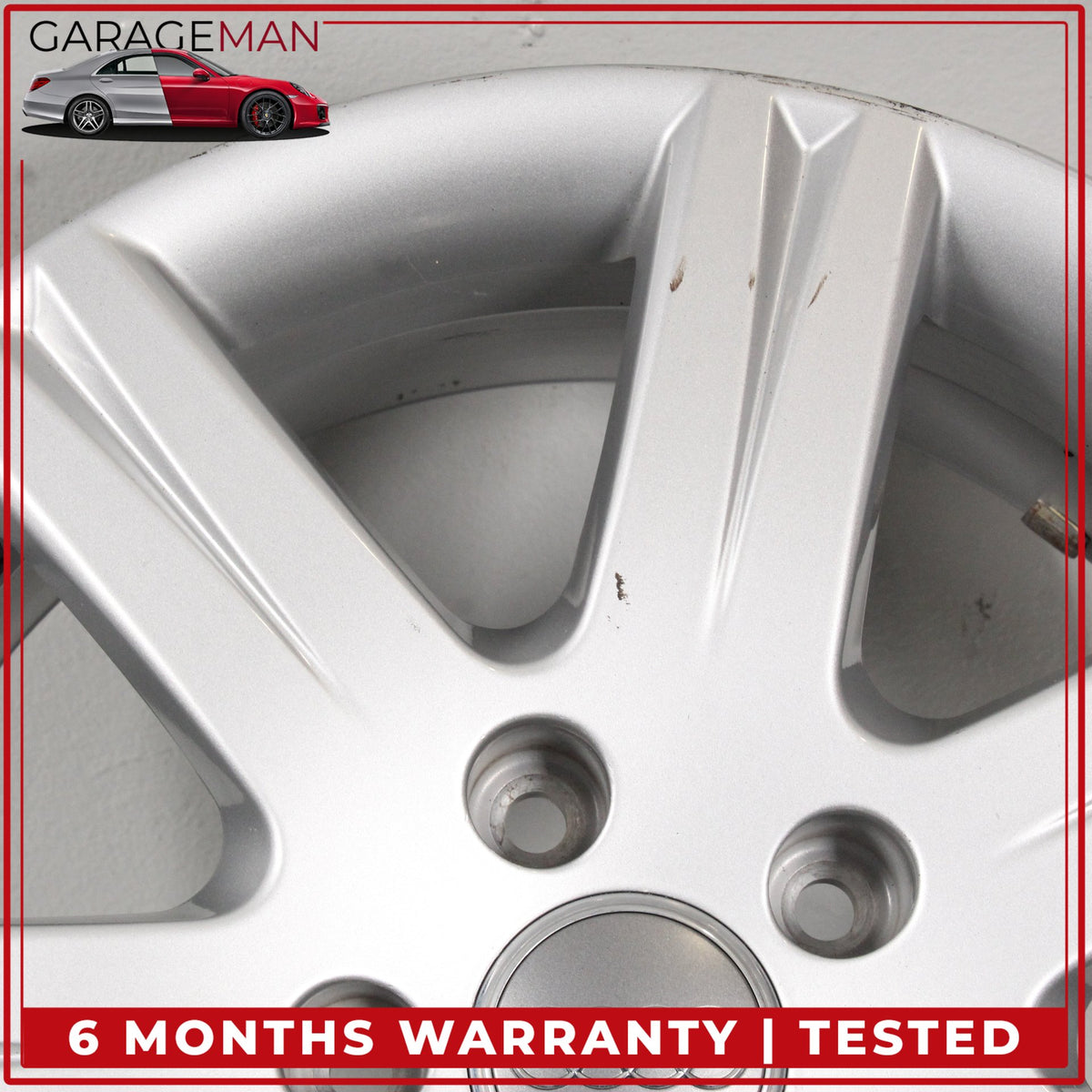 2007-2015 Audi Q7 4L Front or Rear Side Wheel Rim 7.5JX18H2 ET53 4L0071498 OEM
