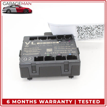 2012-2020 Mercedes-Benz CLA250 W117 Sedan Left Front Door Control Module 1669000318 OEM