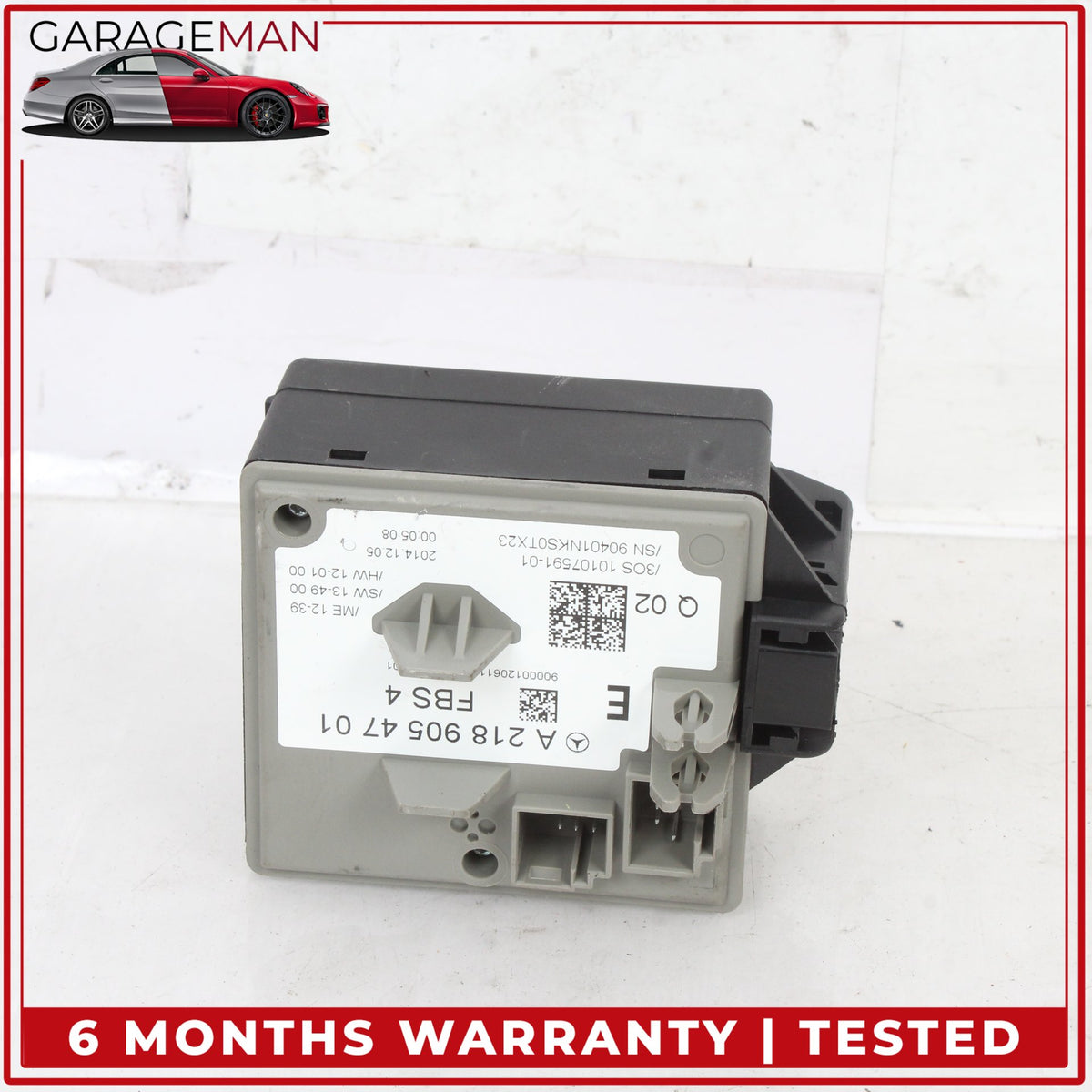 2014-2017 Mercedes W212 E400 Engine Control Module w/ Ignition Switch Module OEM