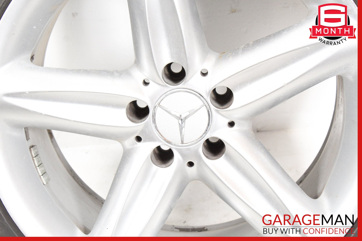 2003-2012 Mercedes R230 SL500 Rear Wheel Rim w/ Tire 9.5JX18H2 ET40 OEM
