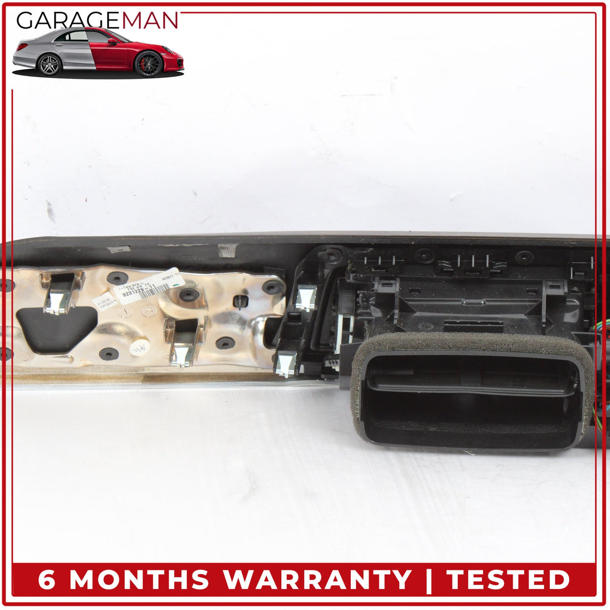 2012-2020 BMW 328i Front Dash Center AC A/C Air Vent Panel w/ Hazard Light OEM