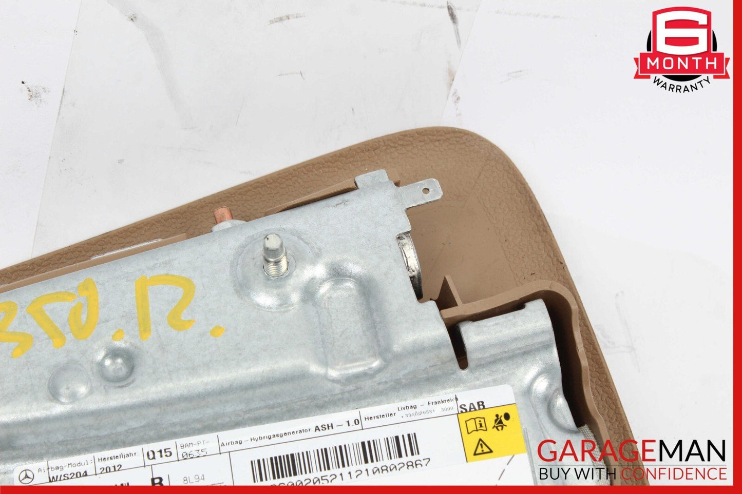 08-15 Mercedes W204 C350 C280 GLK350 Front Right Seat Airbag Air Bag SRS OEM