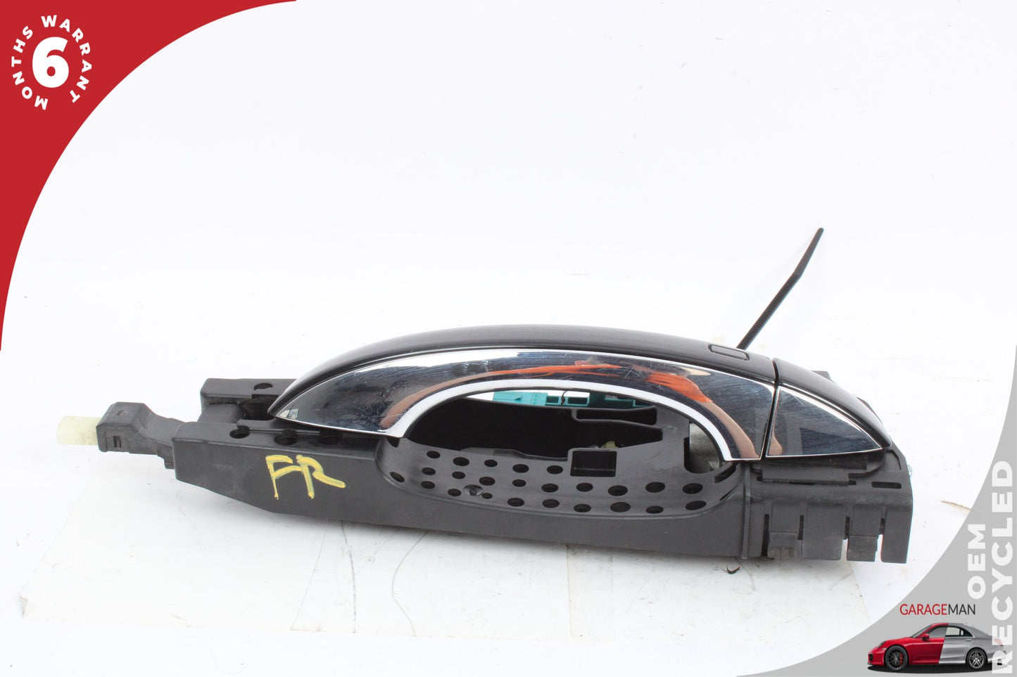 2012-2018 Audi A7 Right Passenger Side Exterior Door Handle Black 4H0837886 OEM