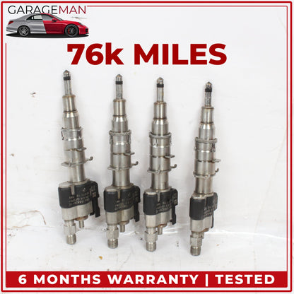 2007-2016 BMW 650i 750i N54/N63 Engine Motor Fuel Injector Set of 4 Index-12 OEM