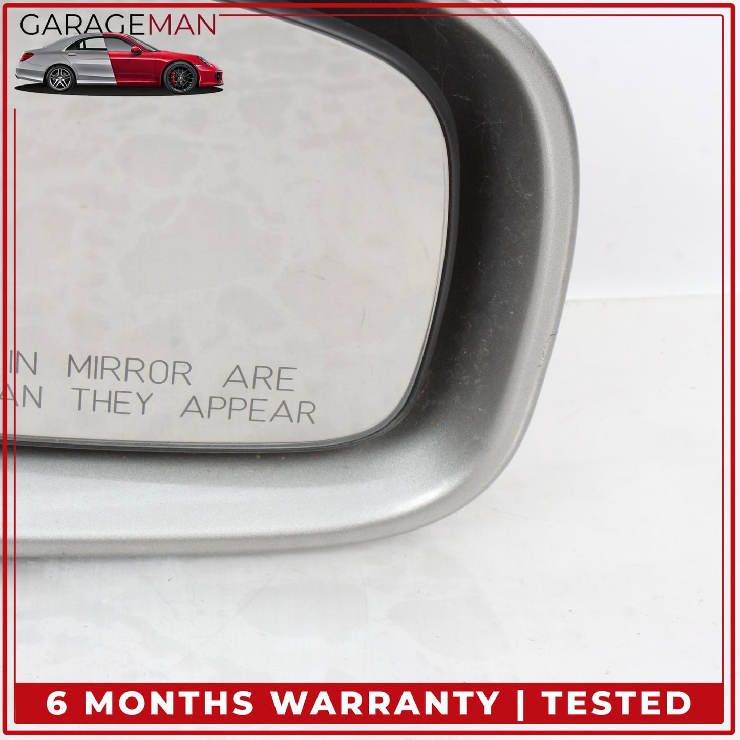 2007-2009 Mercedes W211 E350 Right Door Rear View Mirror Silver Metallic OEM