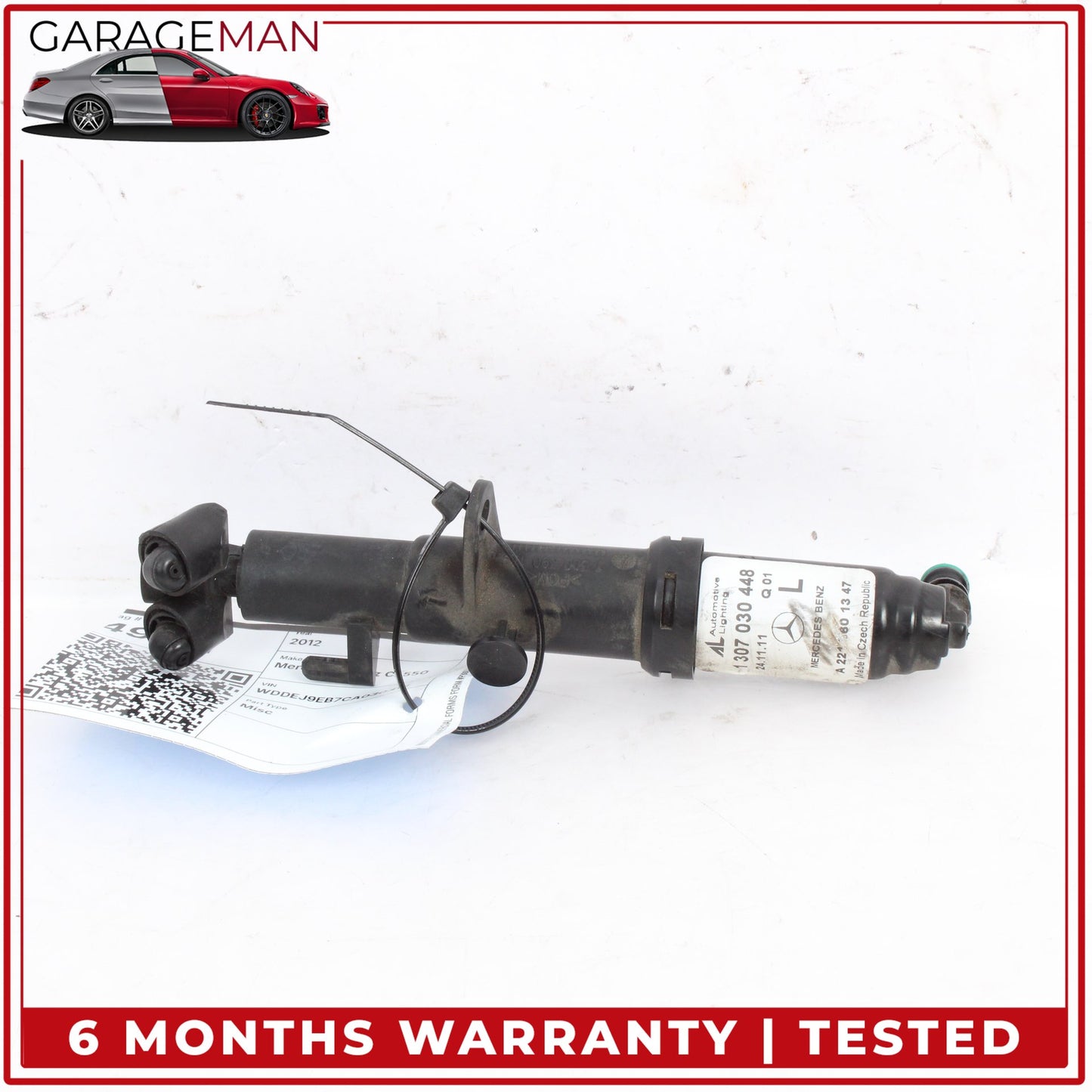 2007-2014 Mercedes W216 CL550 S350 Left Side Headlight Washer Nozzle Pump OEM
