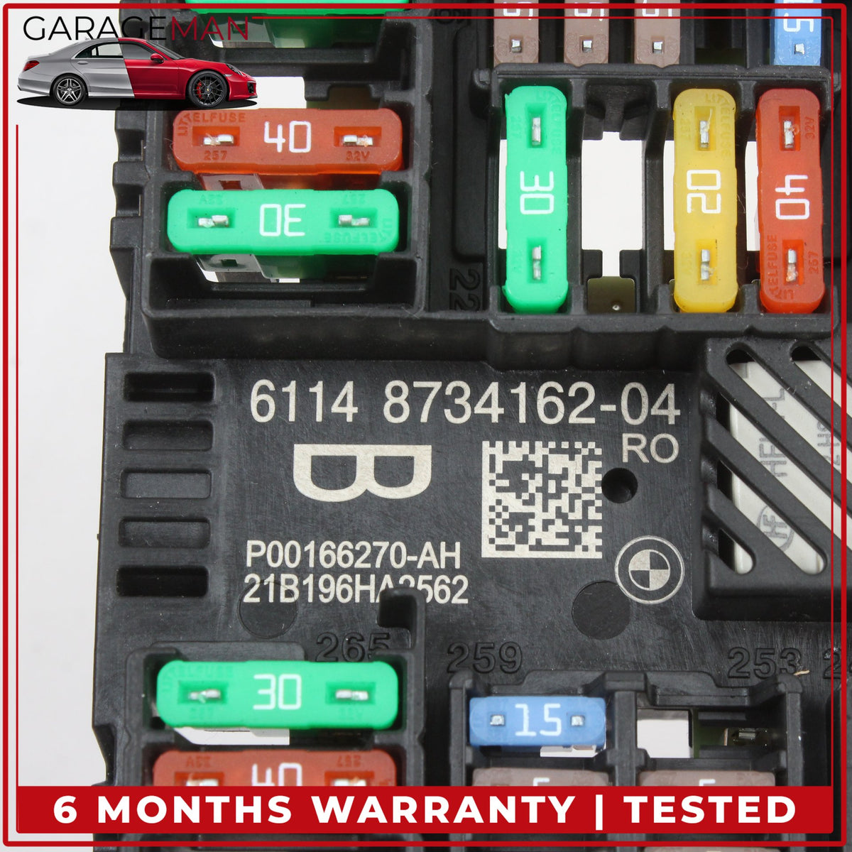 2019-2026 BMW Z4 G29 Rear Power Distribution Fuse Relay Box Module 8734162 OEM