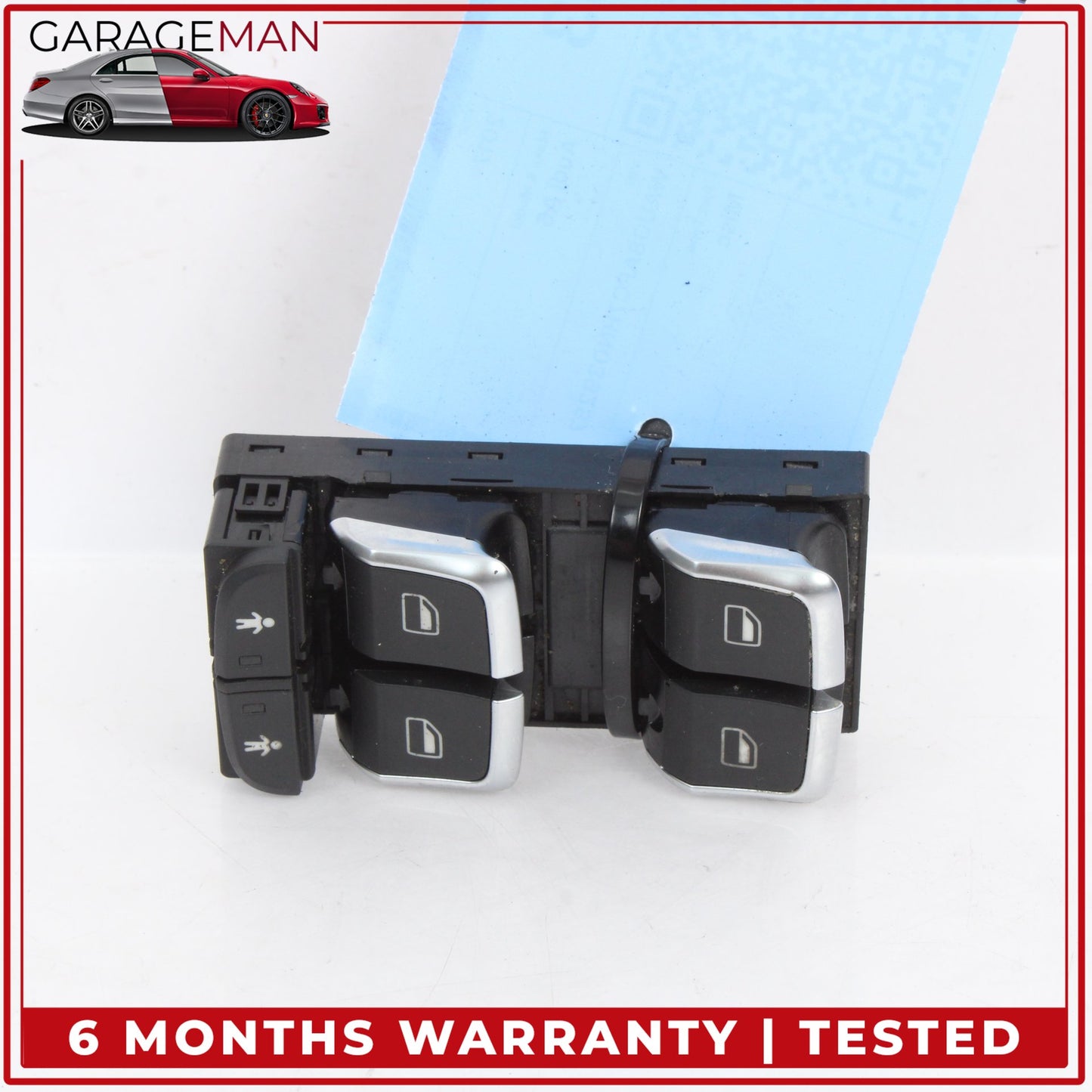 2012-2018 Audi A6 A7 Front Left Side Master Window Control Switch 4G0959851 OEM