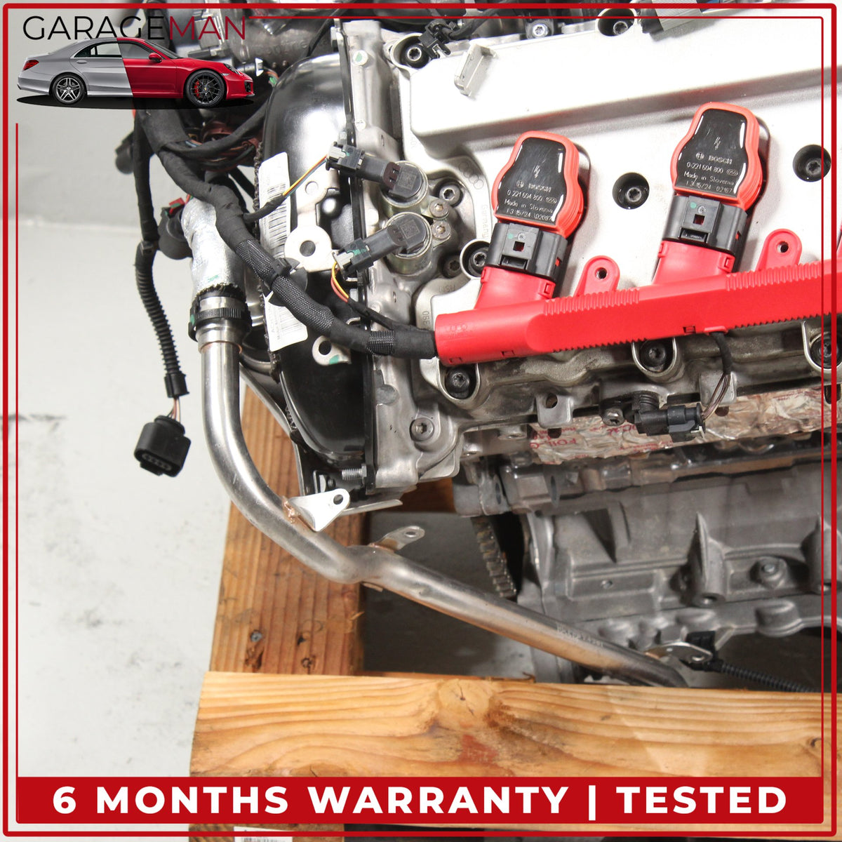 2015-2019 Audi Q7 A6 A7 CREC 3.0L Engine Motor Assembly w/ Supercharger OEM 151K
