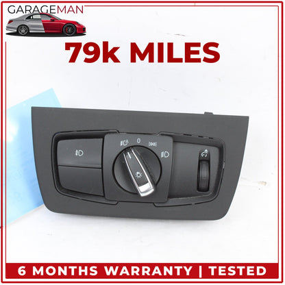 2012-2018 BMW 320i 328i xDrive Front Left Head Light Control Switch 9265297 OEM