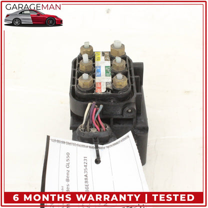 2006-2020 Mercedes X164 GL550 Front Air Suspension Valve Block 2123200358 OEM