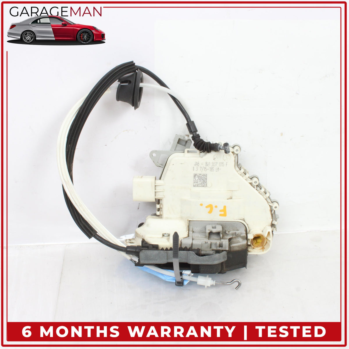 2010-2020 Audi Q7 Front Left Driver Side Door Lock Actuator 8J1837015F OEM