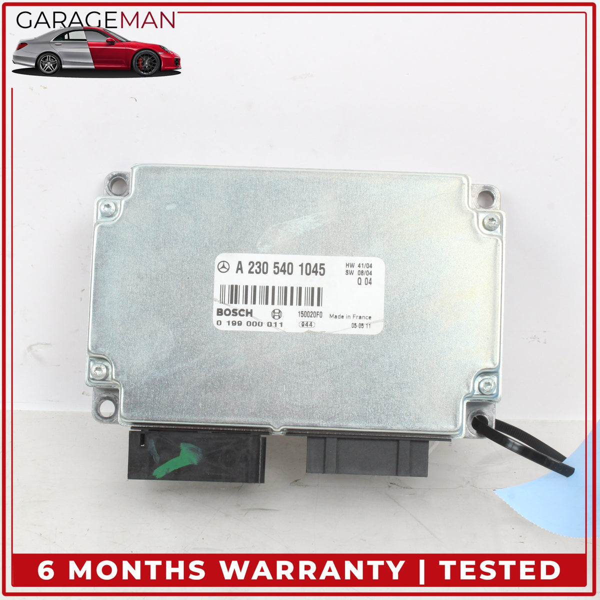 2003-2012 Mercedes R230 SL500 Battery Stabilization Control Load Module OEM
