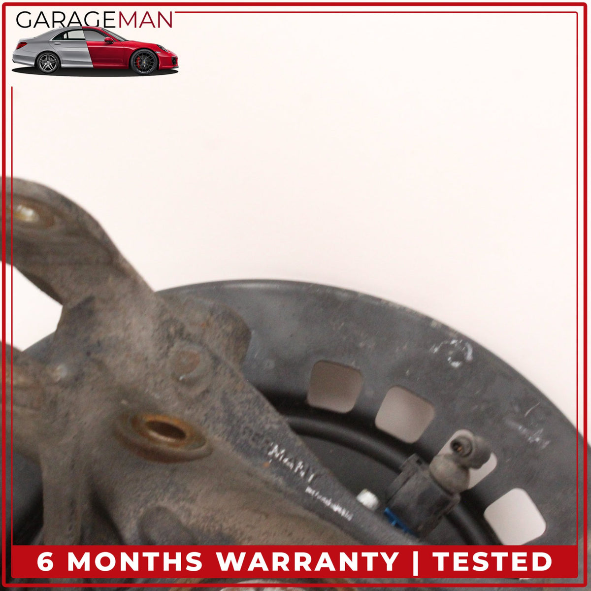 2003-2010 Porsche Cayenne 955 957 Rear Left Side Spindle Knuckle Wheel Hub OEM