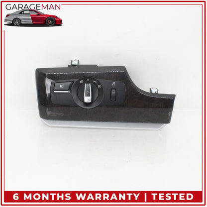 2010-2017 BMW 550i 535i GT F07 Front Left Headlight Control Switch 9195647 OEM