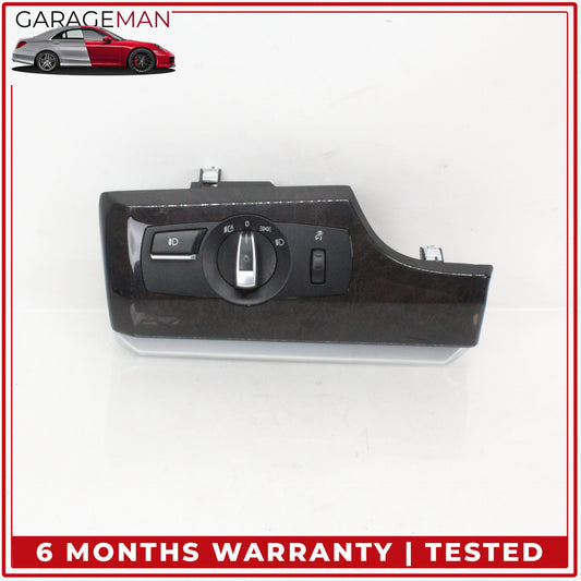 2010-2017 BMW 550i 535i GT F07 Front Left Headlight Control Switch 9195647 OEM