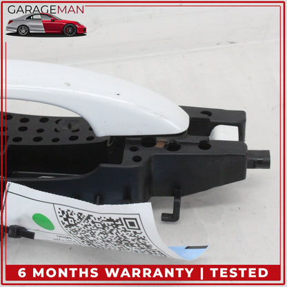 2009-2016 Audi A4 S4 A5 S5 Right Passenger Side Exterior Door Handle White OEM