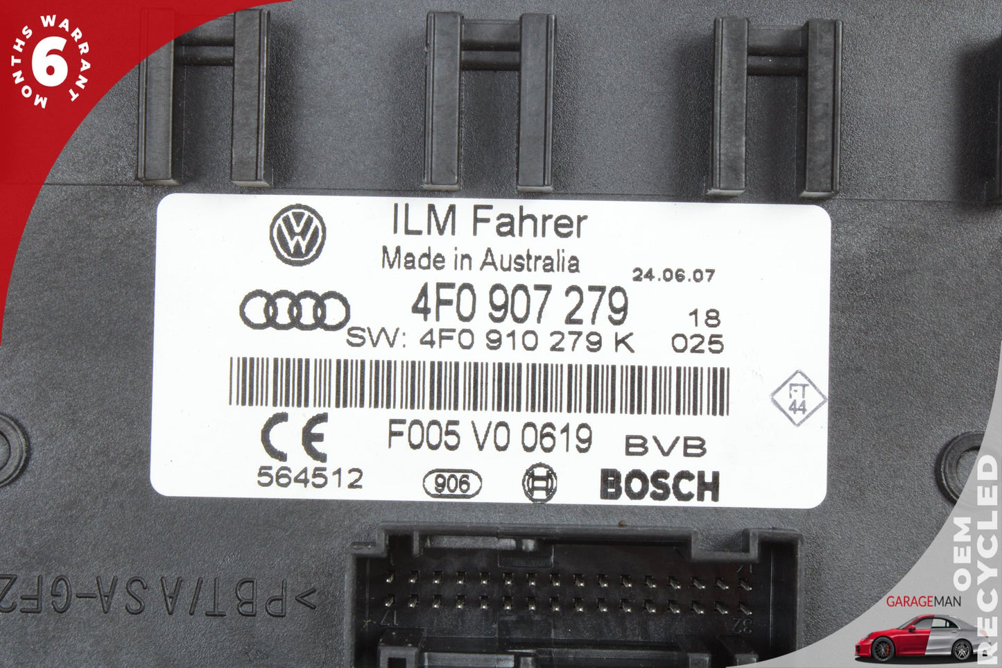 2007-2015 Audi Q7 On Board Supply Body Control Module 4F0907279C OEM
