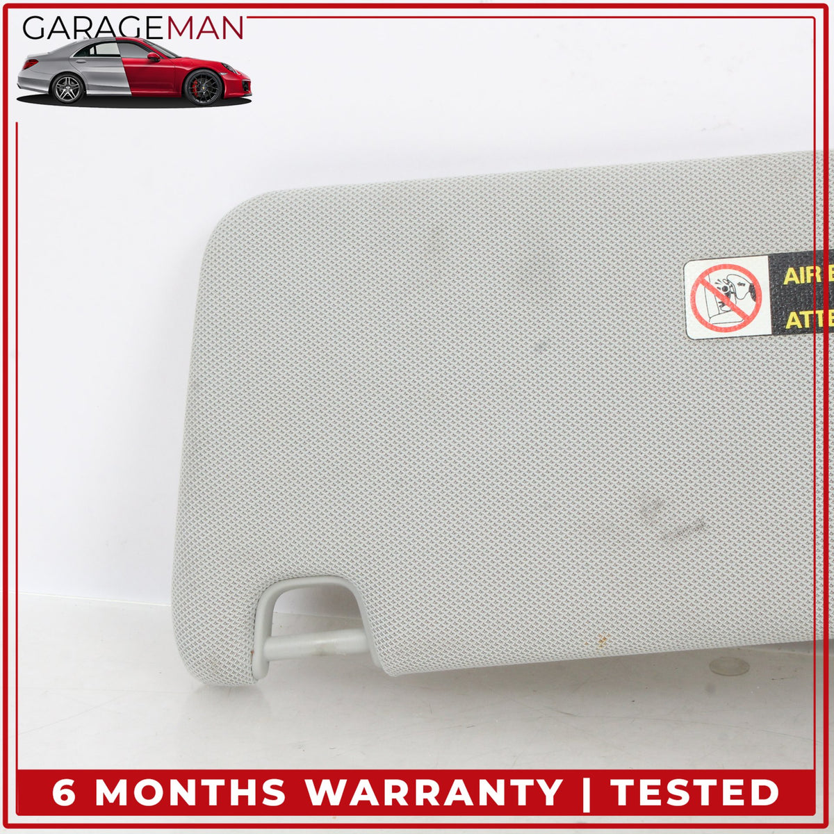 2011-2018 Audi A8 S8 Front Left and Right Side Sun Visor Set Gray 4H0857551 OEM