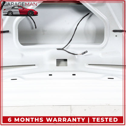 2020-2024 Audi A4 B9 Rear Trunk Deck Lid Shell White 8W5827025K OEM