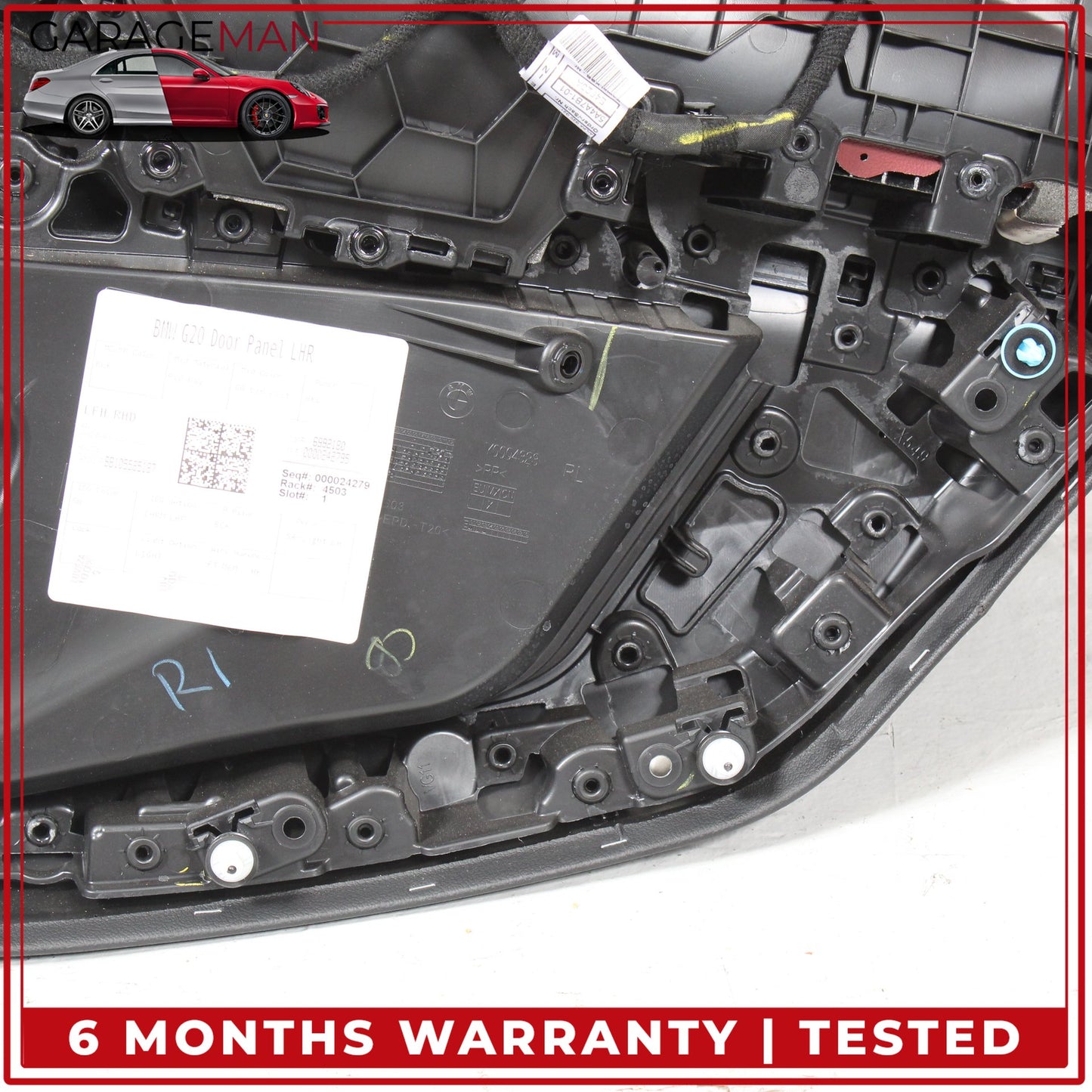 2019-2025 BMW 330i M340i Rear Left Driver Side Interior Door Trim Panel OEM