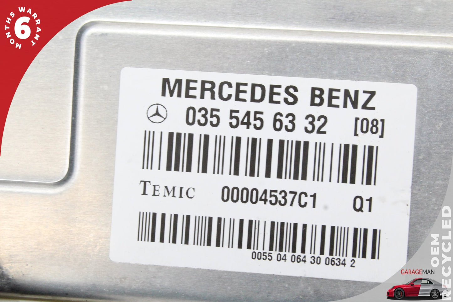 2003-2008 Mercedes W211 E500 Airmatic Air Suspension Control Module 0355456332