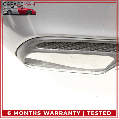 2015-2018 Mercedes-Benz C300 W205 Sport Rear Bumper Cover Assembly Silver OEM