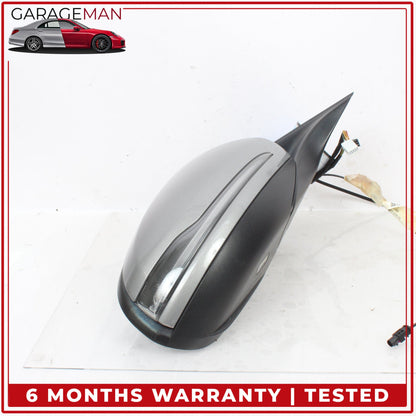 2015-2016 Mercedes W205 C300 Front Right Door Rear View Mirror w/ Blind Spot OEM