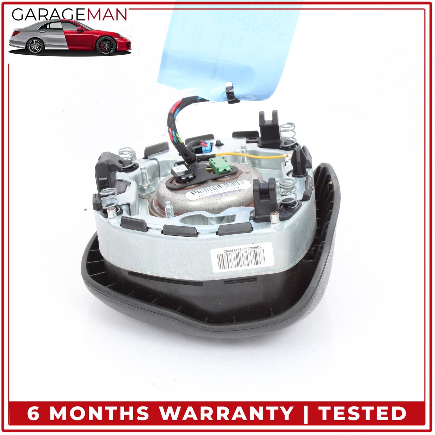 2012-2019 BMW 650i F06 Front Left Driver Side Steering Wheel Airbag 6783828 OEM