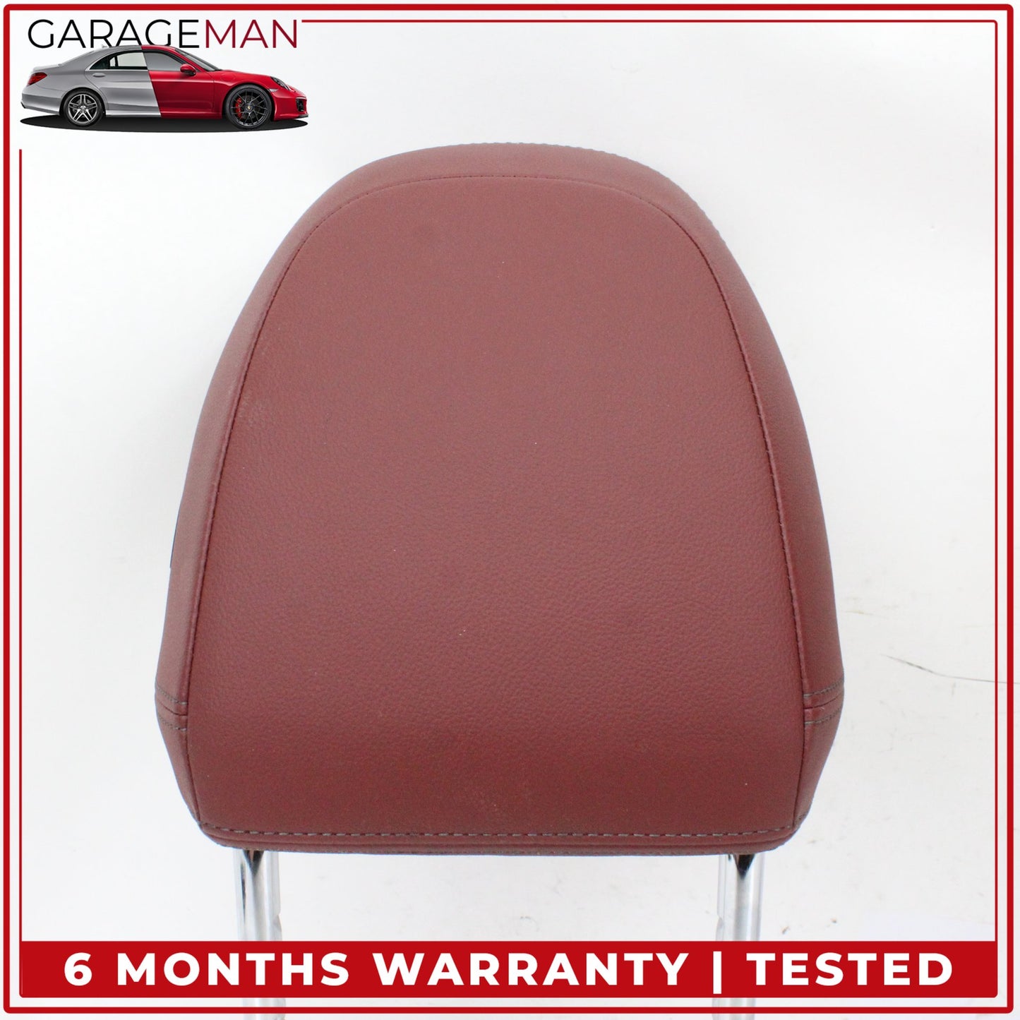 2019-2025 BMW 330i Front Left and Right Side Seat Head Rest Red 52107478116 OEM