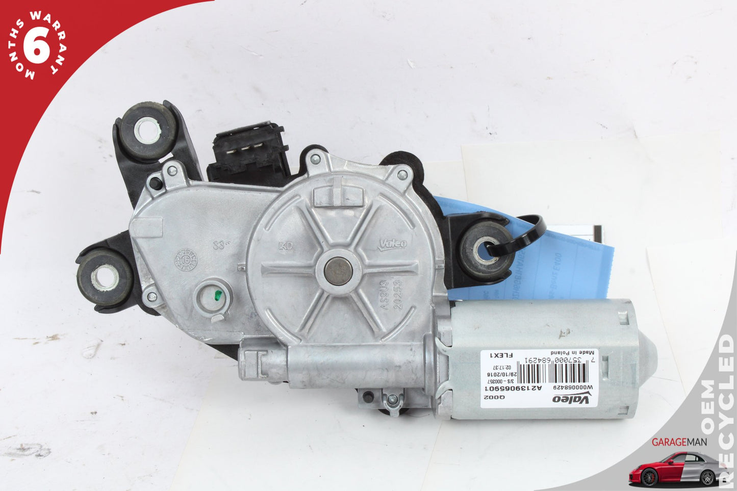 17-19 Mercedes-Benz E400 W213 Station Wagon Rear Windshield Wiper Motor 2139065901