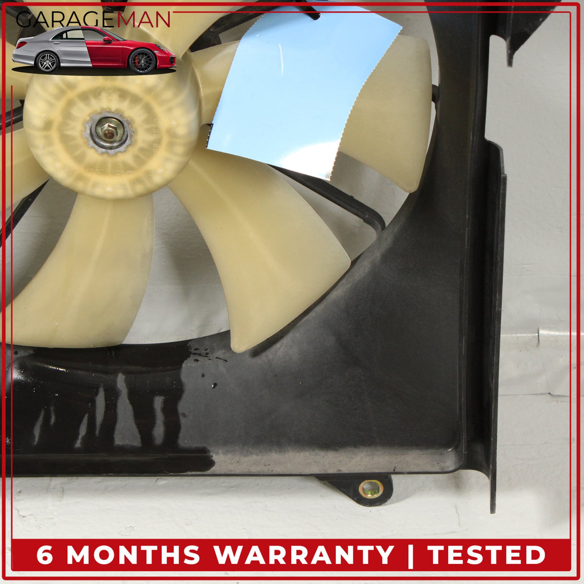 2001-2006 Lexus LS430 XF30 Radiator Cooling Dual Fan Blade w/ Motor Assembly OEM