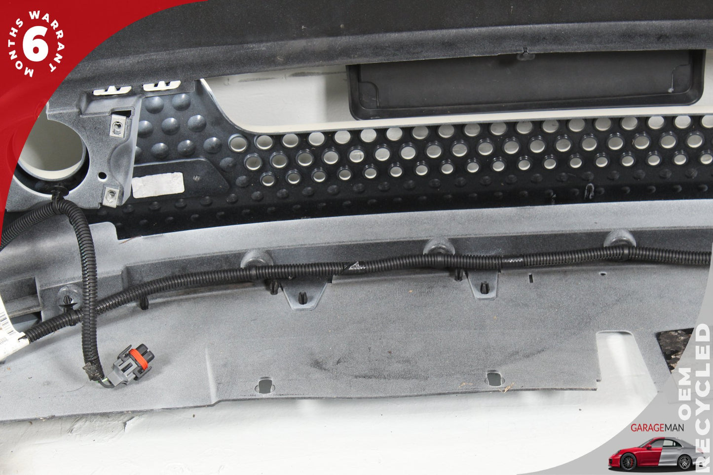 2012-2017 Fiat 500e Front Bumper Cover Assembly 68148768AB White OEM