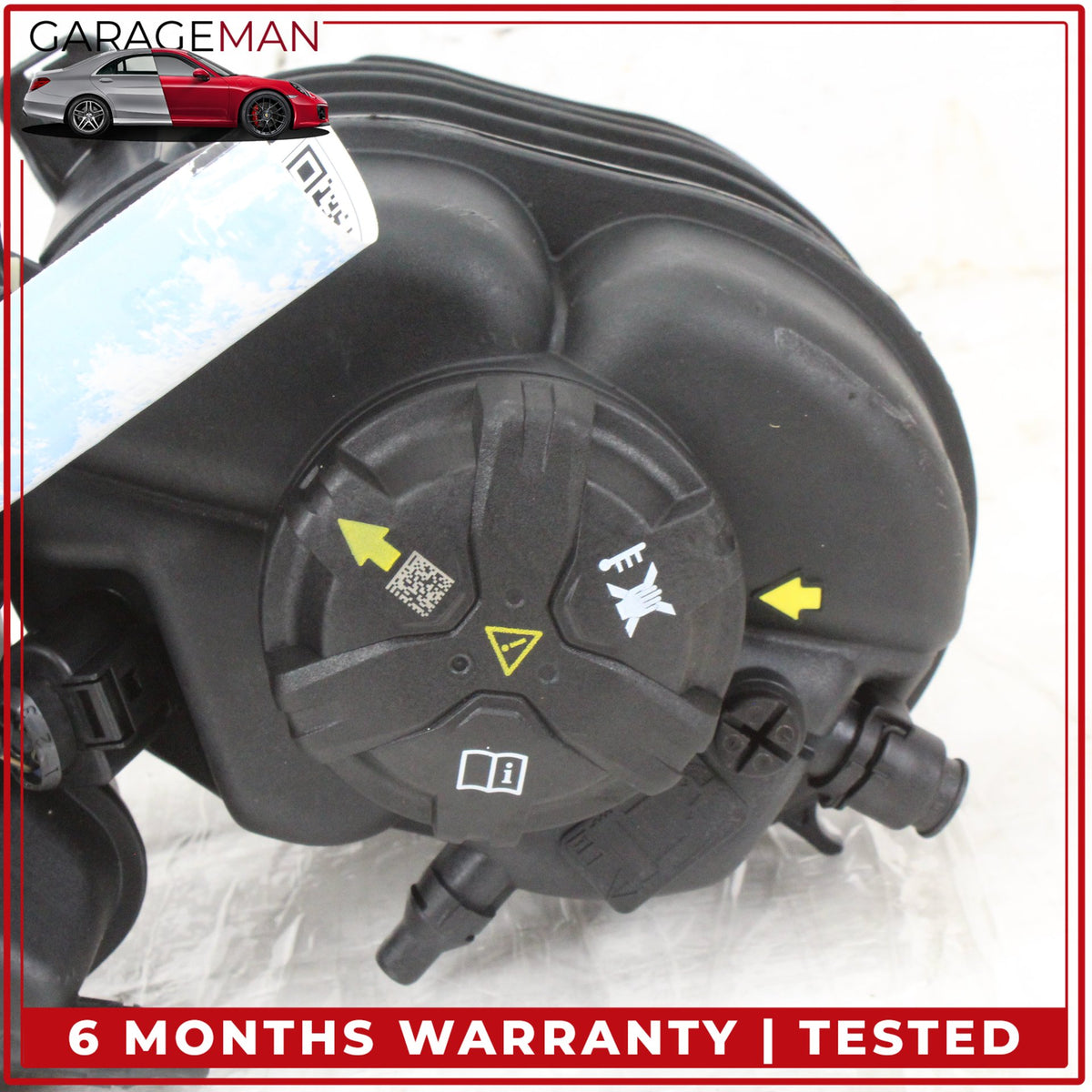2019-2024 BMW 330i RWD Engine Coolant Reservoir Expansion Tank 8610652 OEM