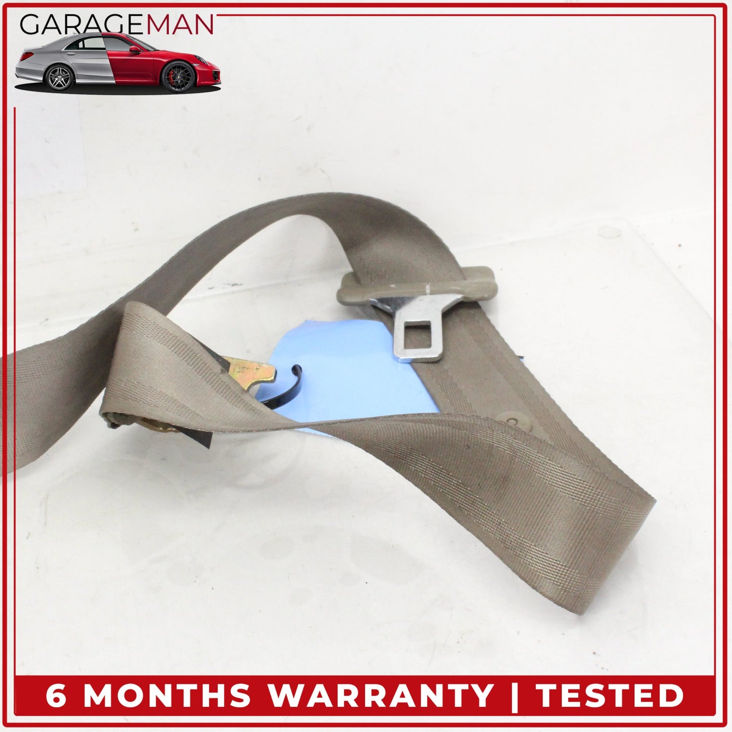 1997-2003 Jaguar XK8 XKR Rear Left or Right Side Seat Belt Retractor Beige OEM