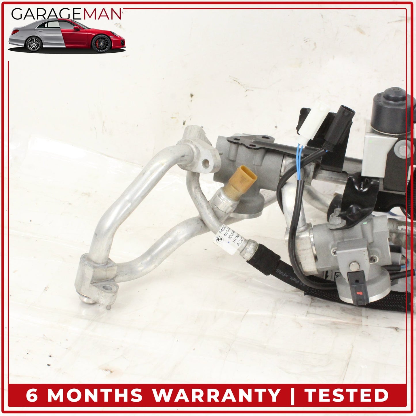 2014-2021 BMW i3 I01 AC Air Conditioning Line Set w/ Heating Expansion Valve OEM