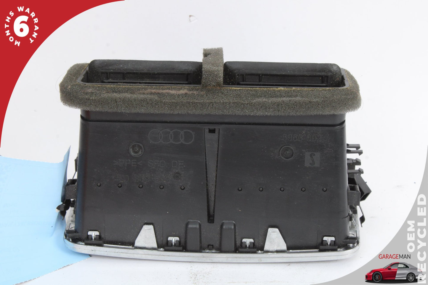 2007-2015 Audi Q7 Rear Center Console A/C Air Vent Trim 4L0819203 OEM