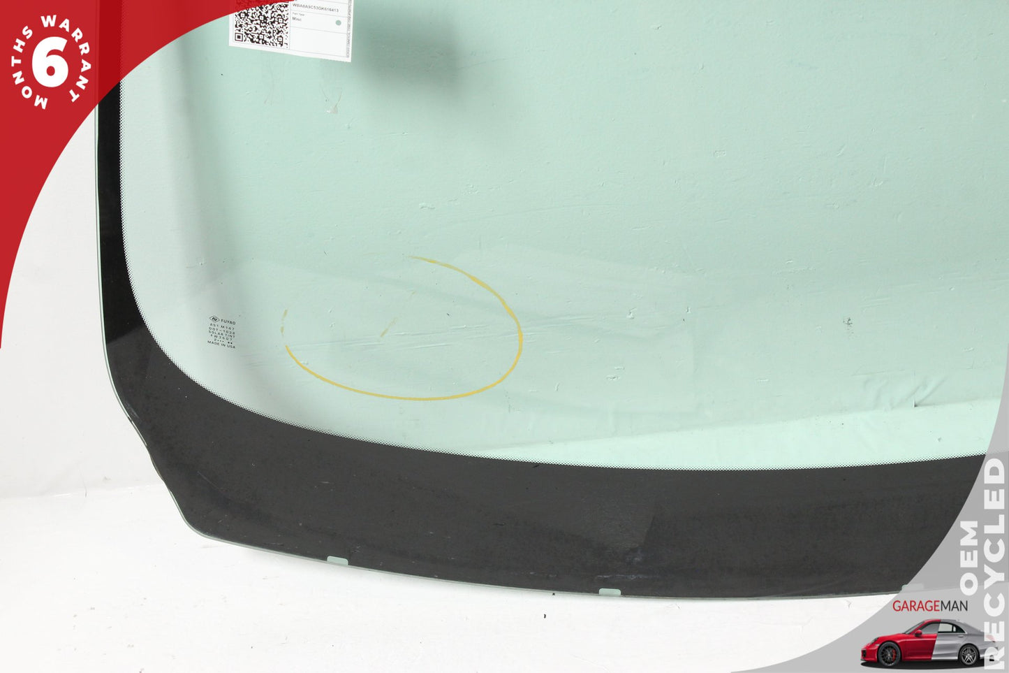 2012-2018 BMW 320i 328i F30 Front Windshield Windscreen Window Glass 7258066 OEM
