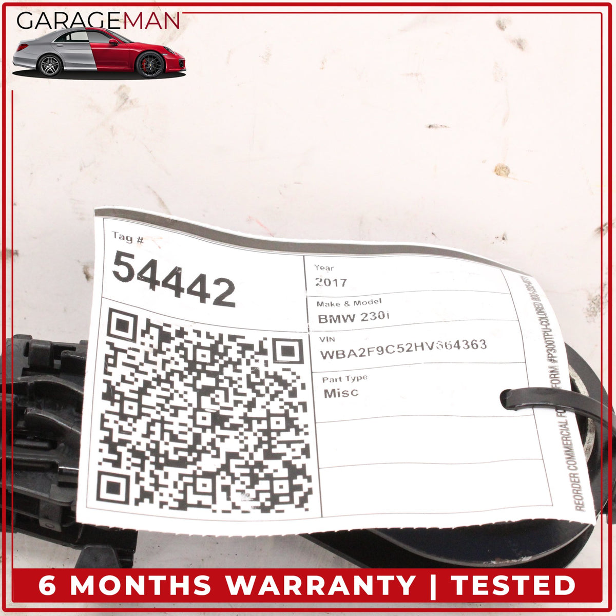 2012-2021 BMW 230i F22 Rear Left or Right Side Upper Control Arm 6792519 OEM