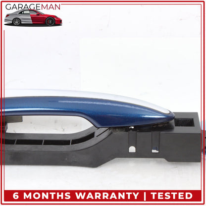 2014-2024 Infiniti Q50 Rear Right Passenger Side Exterior Door Handle Blue OEM